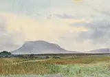 Muckish Mountain, Co. Donegal by Percy French, watercolour, sold Mar 2019