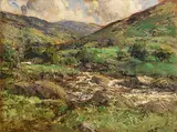 Glens of Antrim by James Humbert Craig, oil on board, offered Mar 2019