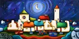 Annie Robinson, The Emerald Heart, acrylic on canvas