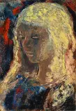 Daniel O'Neill, Molly, oil on canvas