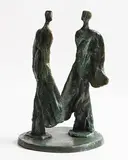 John Coen, Between Two Renunciations, unique bronze