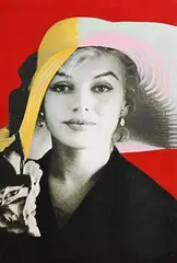 Steve Kaufman, Marilyn Monroe, mixed media
