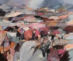 Maurice Henderson, Summer Harvest, Allihies, 1991, oil on canvas