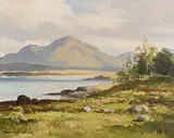 Near Renvyle, Connemara by Maurice Canning Wilks, oil on canvas, sold Mar 2019