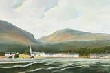 Robert B. Higgins, St. John's, The Rock, oil on canvas