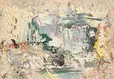 West Cork Landscape by John Kingerlee, oil on board, sold Mar 2019