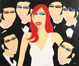Jason Millar, The Attention Seeker, oil on canvas