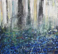 Zenda Williams, Lough Hyne Between Water and the Wood, 2012, oil on canvas