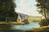 Robert B. Higgins, Gougane Barra, oil on canvas