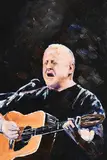 Michael Hanrahan, Christy Moore in Concert, 2016, oil on board