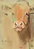 Con Campbell, Daisy, oil on board