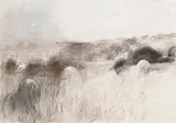 July Moon by Terence P. Flanagan, pastel, offered Jan 2019