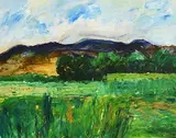 Philip Kelly, La Nogalera, 2000, mixed media on paper