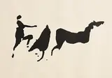Cuchulainn Mounting into his Chariot by Louis le Brocquy, 1969, limited edition lithograph signed & numbered 5/70, sold Jan 2019