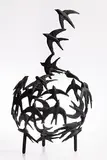 Colm J. Brennan, Swallow Sphere, unique bronze
