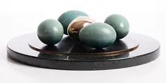 Andy McCarthy, Stranger in the Nest, unique bronze on marble base