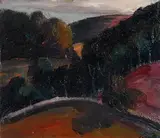 Peter Collis, Wicklow Landscape, oil on canvas
