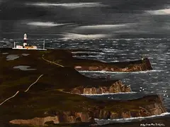 Tory Island by Patsy Dan Rodgers, oil on board, sold Jan 2019