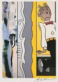 Roy Lichtenstein, Untitled, 1984, signed print - Edition: Cross River Press Ltd / New York, Abbeville Press