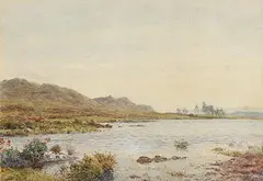 Connemara Landscape by Henry Albert Hartland, watercolour, sold Jan 2019