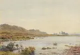 Henry Albert Hartland, Connemara Landscape, watercolour