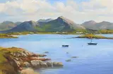 Annemarie Bourke, The Twelve Bens from Roundstone