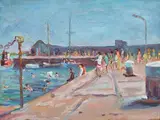 James O'Halloran, Swimming Cappa Pier