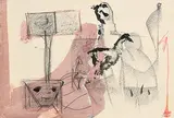 John Kingerlee, Figures with Bird