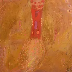 Tony O'Malley, Summer Solstice, Summer Kite, 1992, oil and collage on board
