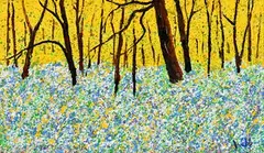 Woodland Meadow by Kenneth Webb, oil on board, sold Dec 2018