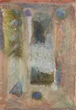 Tony O'Malley, St Martin's - Spring, 1984, collage & acrylic
