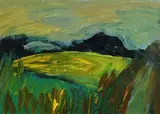Nancy Wynne-Jones, Mayo Landscape with Yellow Fields