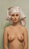 Harry Holland, White Head Scarf