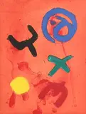 John Hoyland Ra British, Flying Wild, 2006, limited edition lithograph signed & numbered 26/50