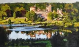 Michael Hanrahan, Dromoland Castle, Co Clare, acrylic on board