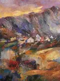 Maurice Henderson, Allihies, West Cork, oil on canvas