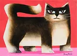 Blue Eyed Cat by Graham Knuttel, oil on canvas, sold Dec 2018
