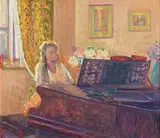 James O'Halloran, Niece at Grand Piano