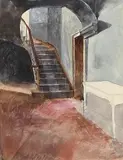 John Butler Yeats, Interior - Staircase