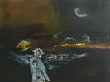 Gerald Davis, Figure in Landscape