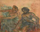 Stella Steyn, Achilles Admiring, oil on canvas