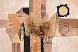 George Campbell, Bright Future, mixed media on paper