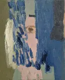 Paddy McCann, The Curtain, oil on linen