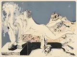 Micheal Farrell, Miss O'Murphy Series, 1978, limited edition lithograph - numbered 142 from an edition of 150
