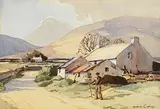 A Kerry Farmhouse by Maurice Canning Wilks, watercolour, sold Dec 2018