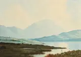 Douglas Alexander, At Ballinahinch, Connemara, watercolour