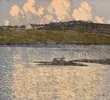 Waterville, Co Kerry by Paul Henry, oil on board, sold Nov 2018