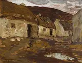 Paul Henry, Thatched Cottages