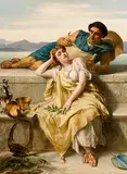Alfred Elmore, A Greek Ode, 1879, oil on canvas