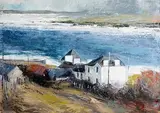 Stella Maris by Donald Teskey, 2006, oil on paper, sold Nov 2018